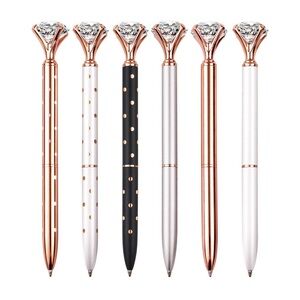 Elegant Rose Gold Diamond Pens